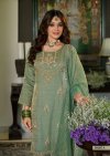 D 50287 A By Zaveri Crush Tissue Readymade Suits